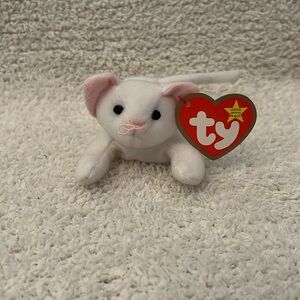 Mini beanie baby flip the cat